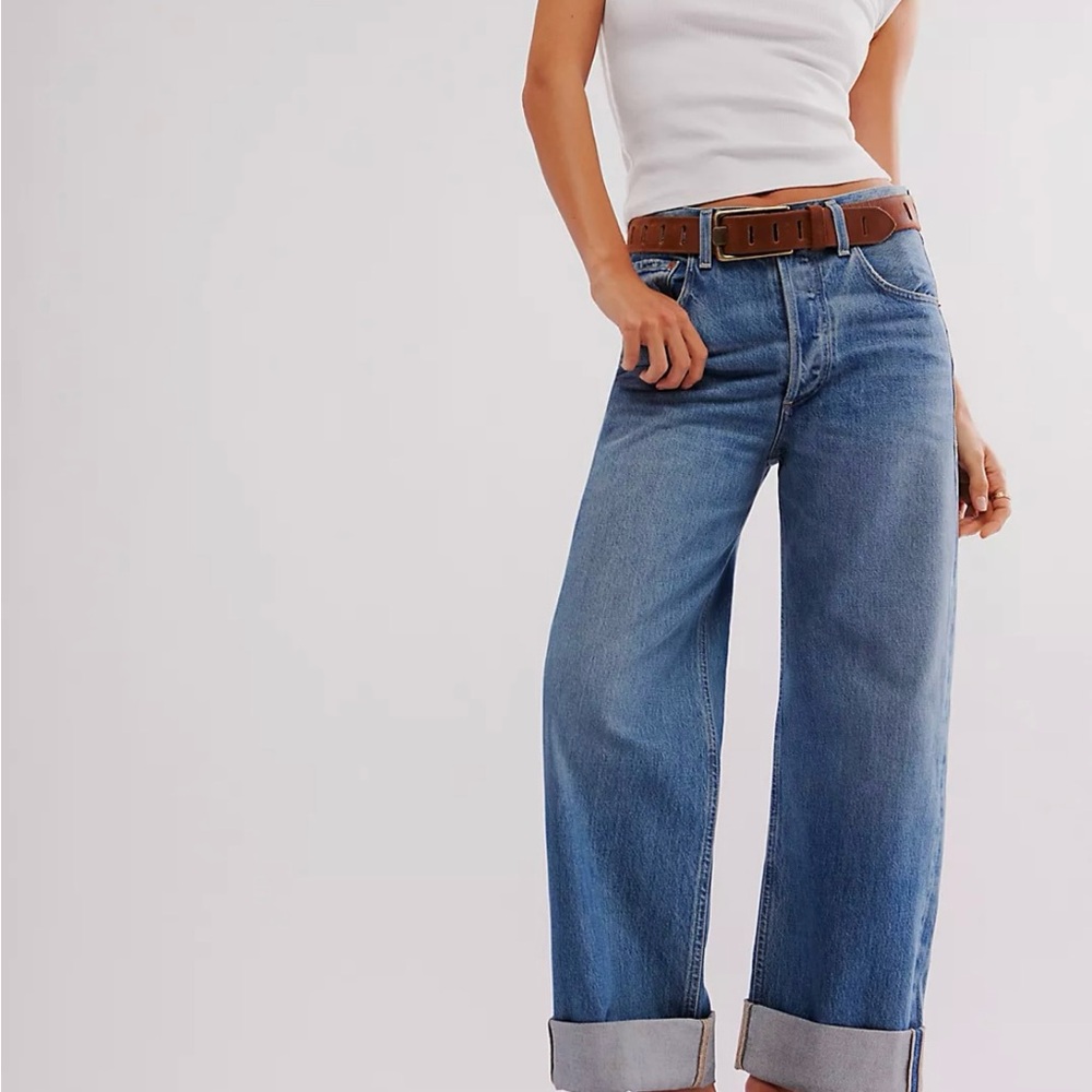Citizens Of Humanity Ayla Baggy Straight Jeans Size 26 in Wash Brielle